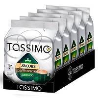 Капсулы Tassimo Jacobs Cafe Crema Classico, Тассимо Кафе Крема 5 упак