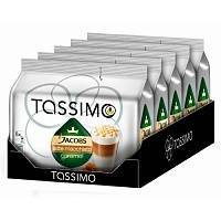 Капсулы Tassimo Jacobs Latte Macchiato Caramel, Тассимо Латте Макиато Карамель 5 упак