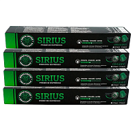 Капсулы NISH SIRIUS Premium Espresso ORGANIC, алюминий 40 шт