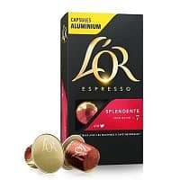 Капсулы L'OR Espresso Splendente, алюминиевые 10 шт
