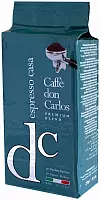 Кофе молотый Carraro Don Carlos Espresso Casa 250 гр