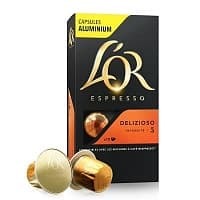 Капсулы L'OR Espresso Delizioso, алюминиевые 10 шт