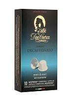 Капсулы Don Cortez DECAFFEINATO, Дон Кортез Декаффейнато 10 шт