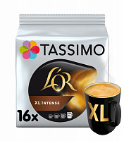 Капсулы Tassimo L'OR XL Intense 16 шт