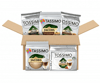 Капсулы Tassimo Set Coffee + Latte 64 шт
